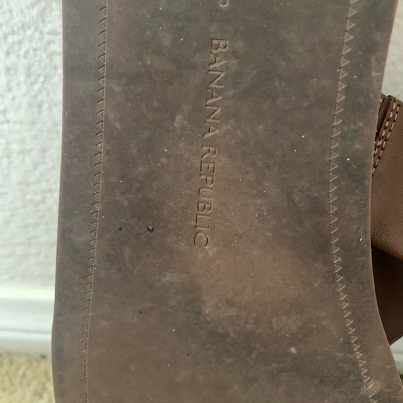 Banana Republic leather sandals sz 8M - Picture 6 of 6